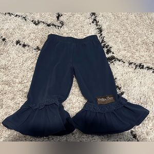 Matilda Jane Size 2T Navy Ruffle Pants